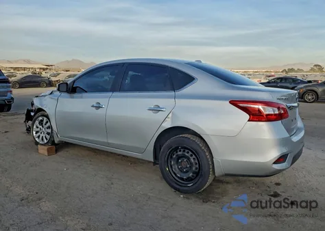 2016 Nissan Sentra S из США, поврежденный, VIN 3N1AB7AP4GL661176